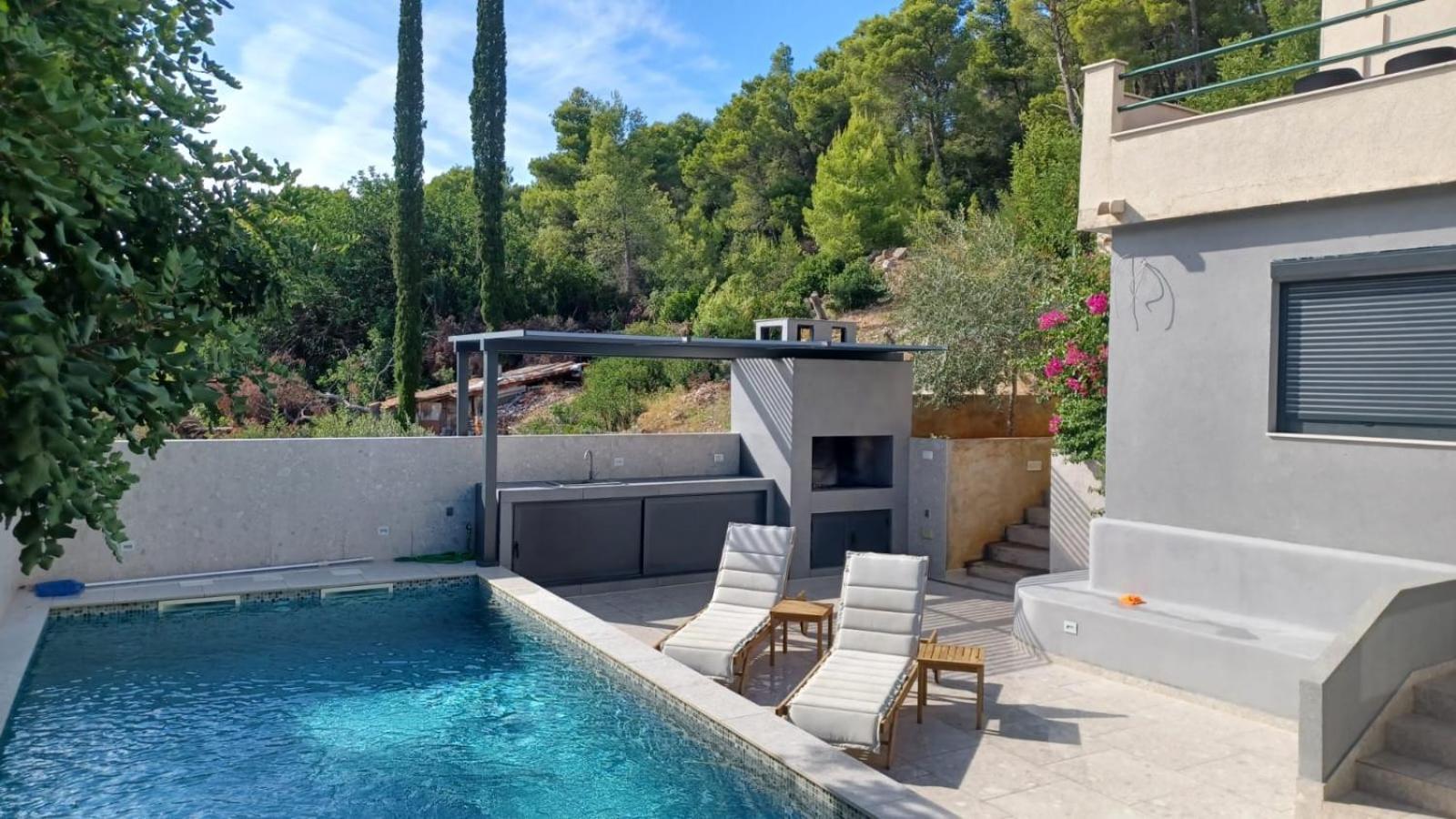 Apartments Belic With Pool Jelsa  Dış mekan fotoğraf